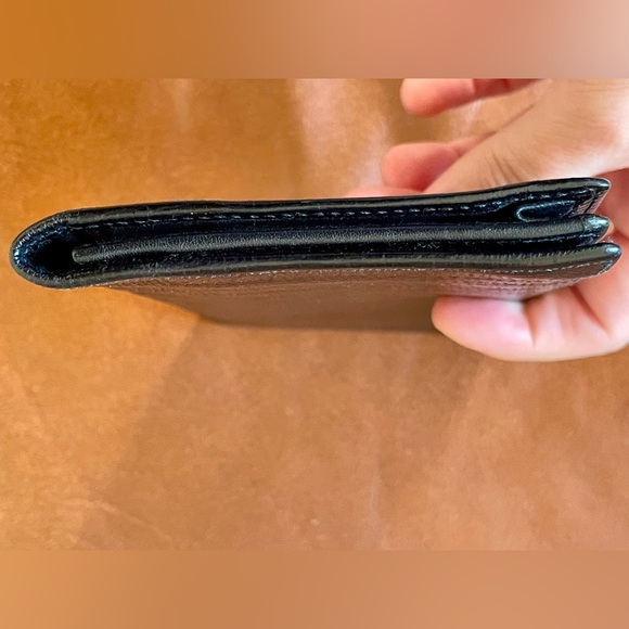 100% Authentic, Vintage, LOEWE, Nappa Leather, Long Bifold Wallet, Preloved 😻🖤 - Picture 15 of 16